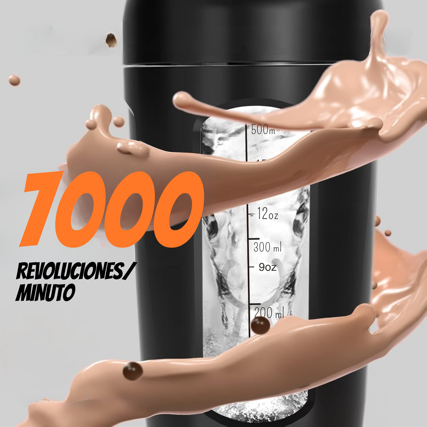 Shaker eléctrico portátil