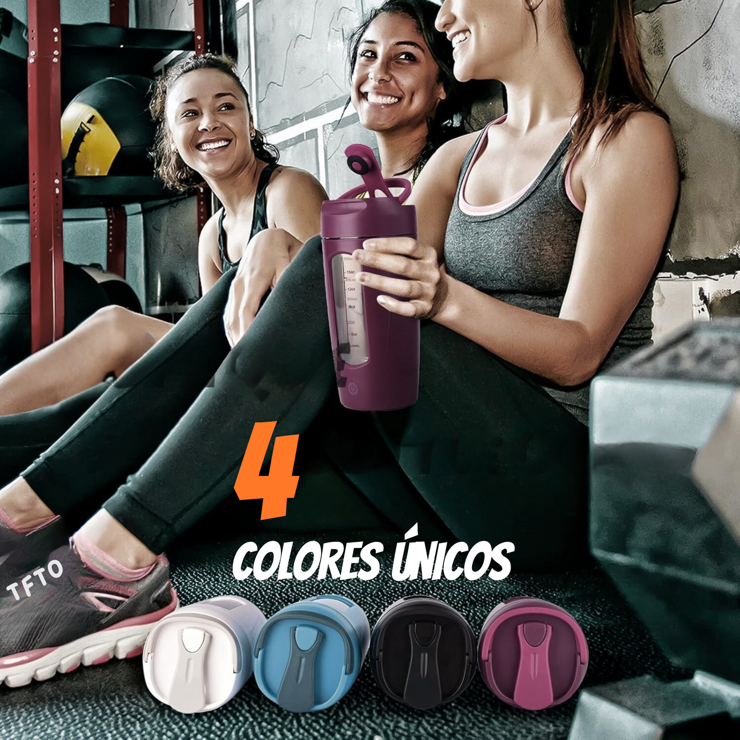 Shaker eléctrico portátil